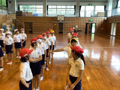 今年度初めての運動会の練習でした