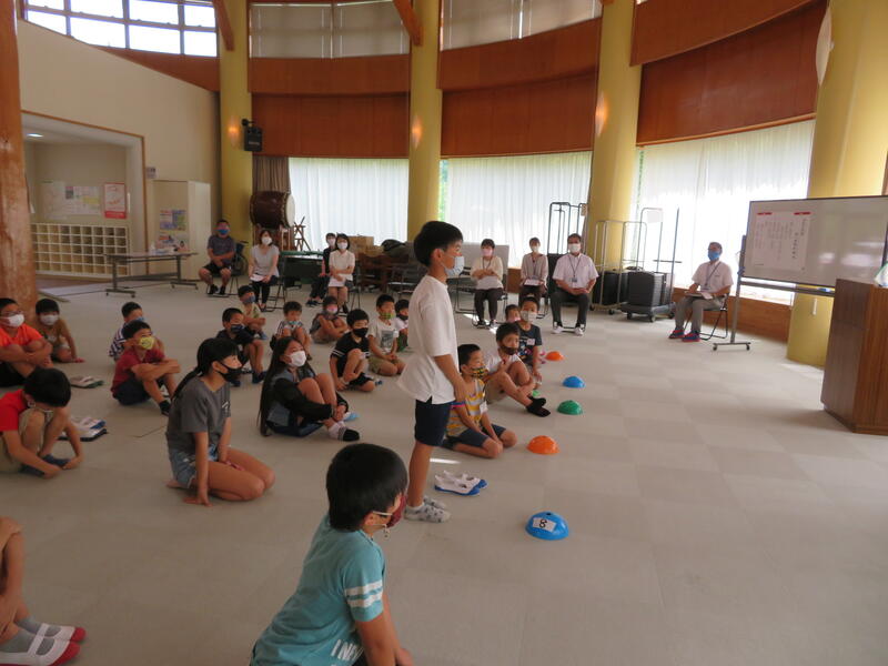 感想もしっかり発表しました